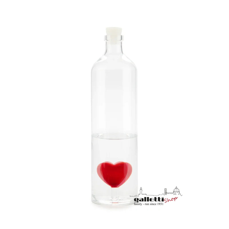 Red Heart Bottle - Borosilicate glass
