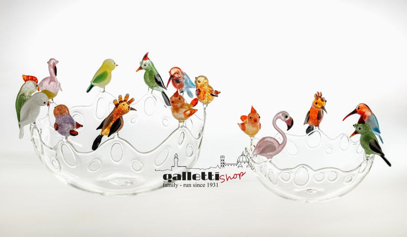 Centerpiece by Massimo Lunardon -  5 birds basket