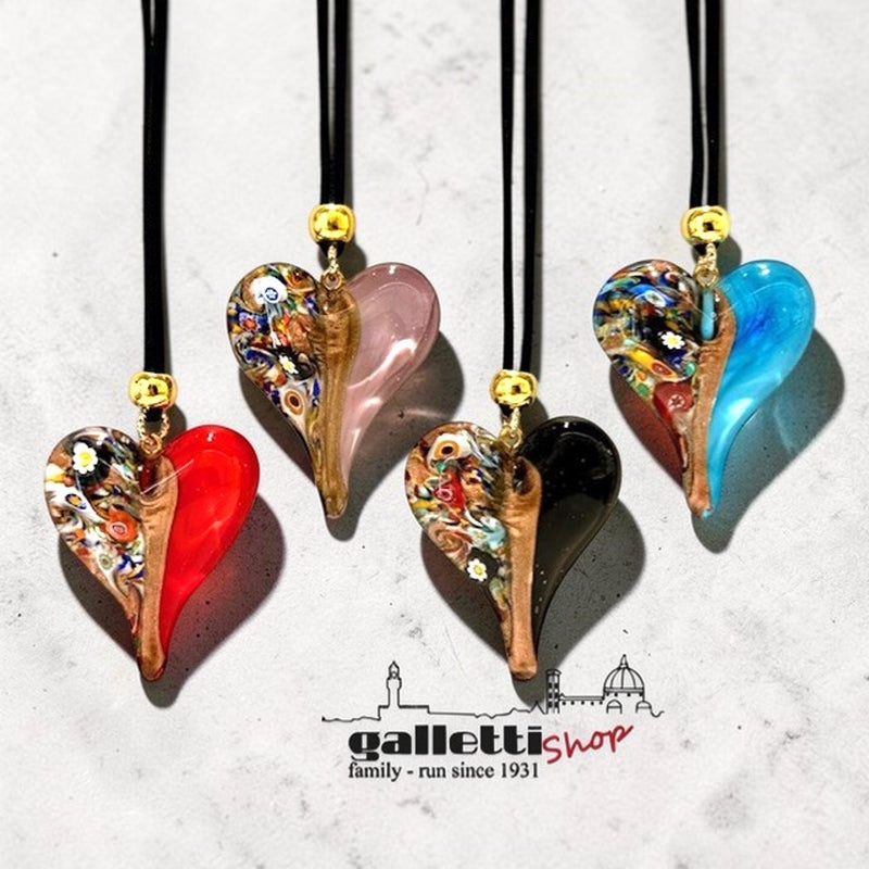 DIVINE HEART – Murano Glass Pendant Collection