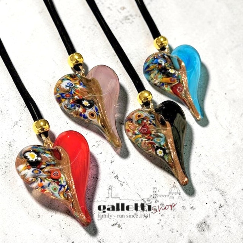 DIVINE HEART – Murano Glass Pendant Collection