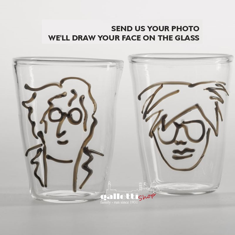 Your Face – Custom Portrait Glass by Massimo Lunardon