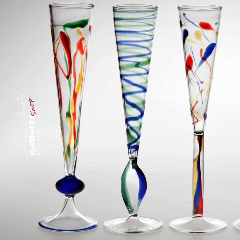 Massimo Lunardon – Flute Rossini – Set of 6