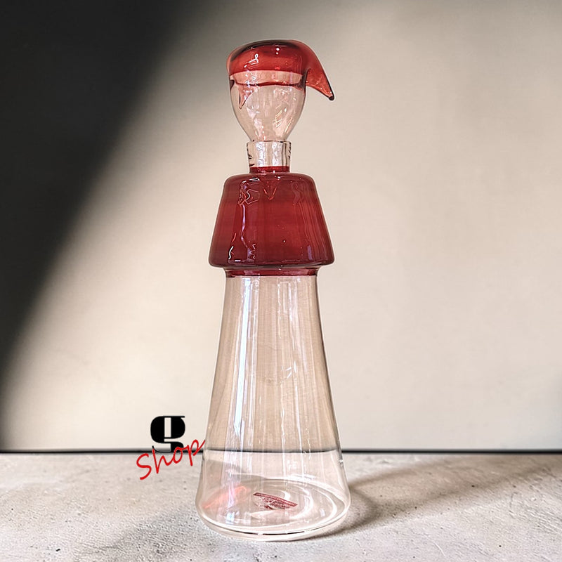 BOTTIGLIA REINAISSANCE– Artistic Glass Bottle Sculpture by Lunardon