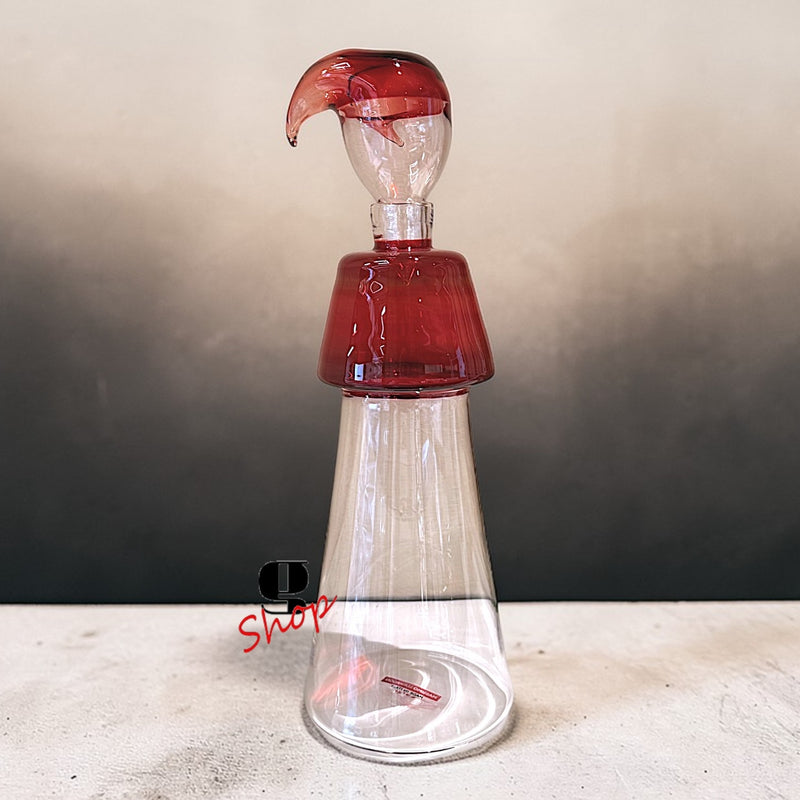 BOTTIGLIA REINAISSANCE– Artistic Glass Bottle Sculpture by Lunardon