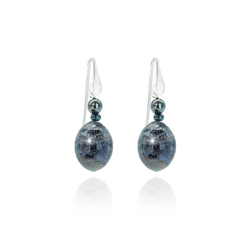 Murano glass D&T Earrings - Cezanne