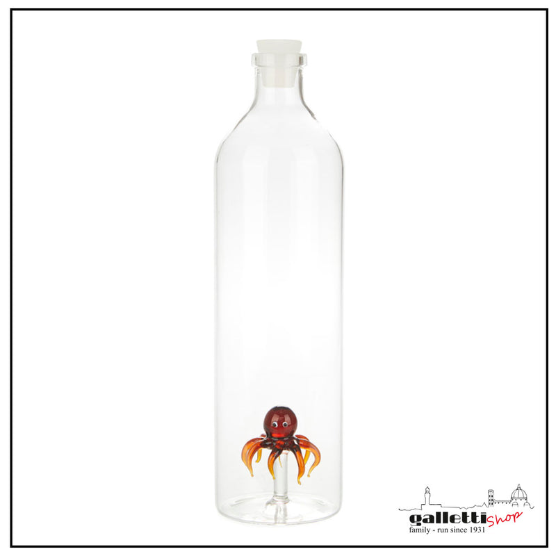 Octopus bottle - Borosilicate glass