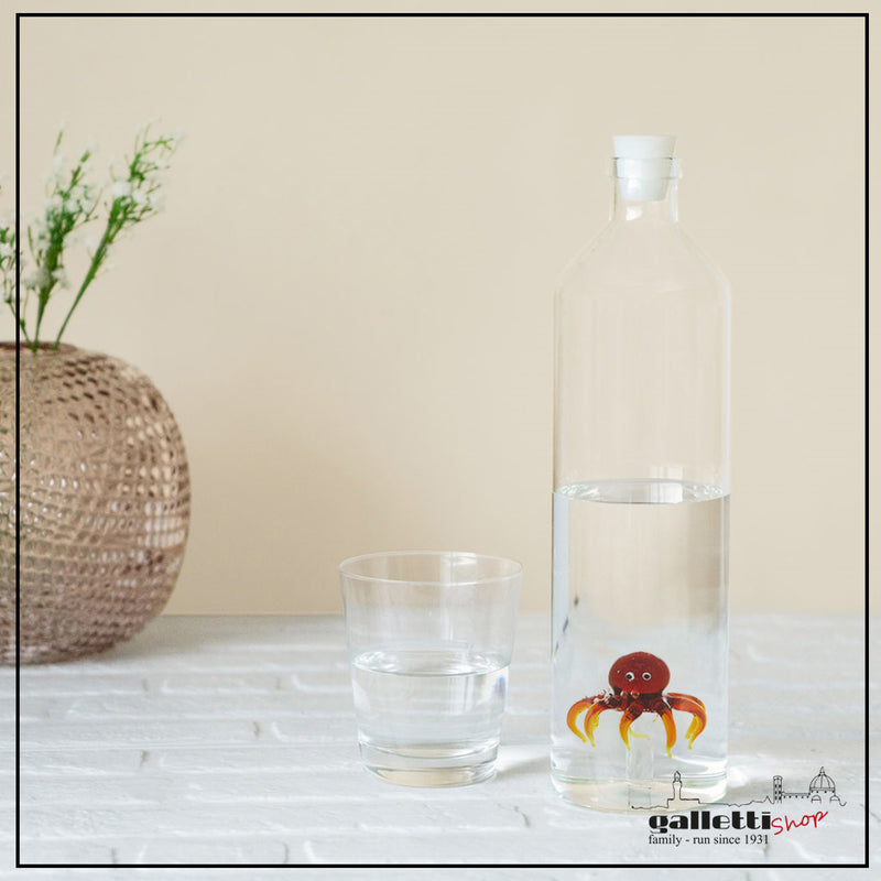 Octopus bottle - Borosilicate glass