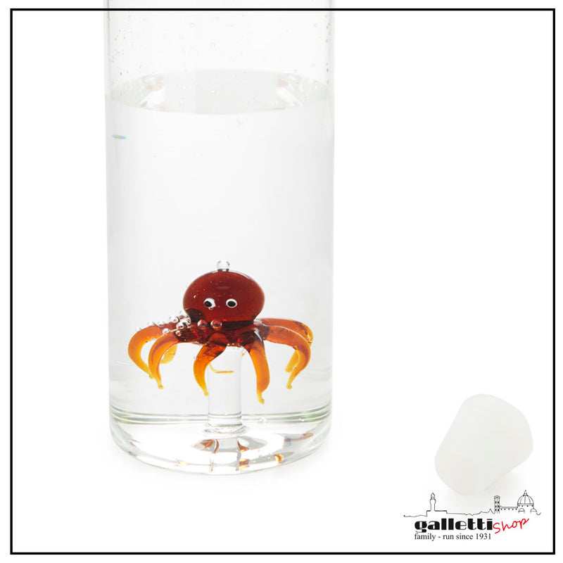 Octopus bottle - Borosilicate glass