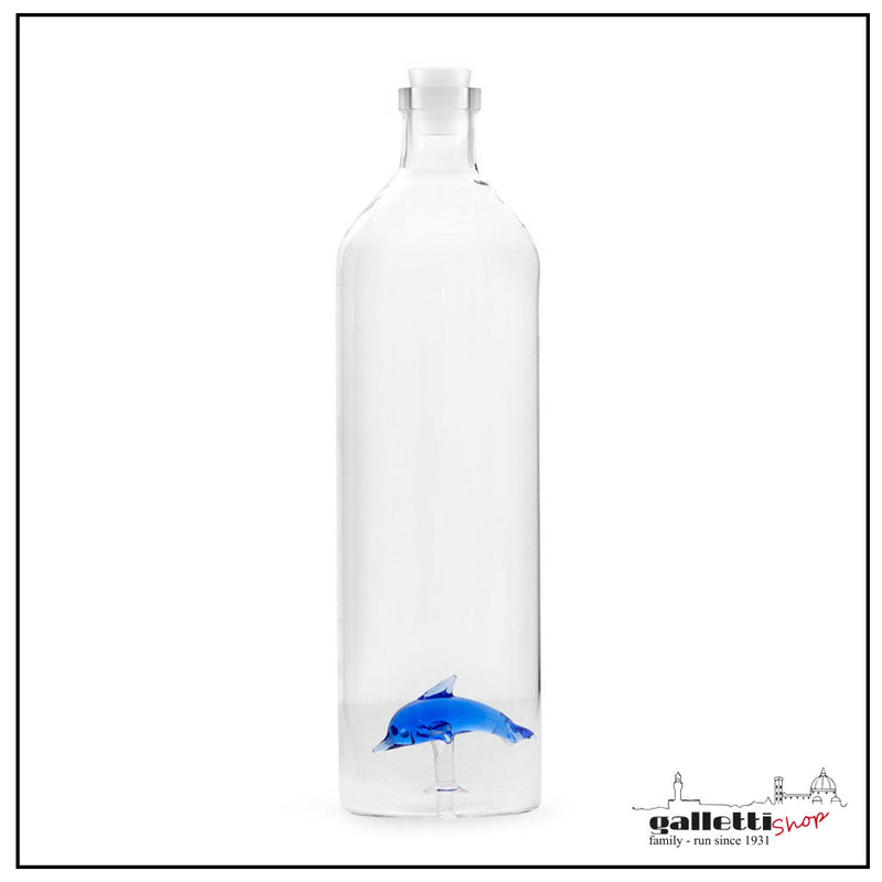 Dolphin bottle - Borosilicate glass