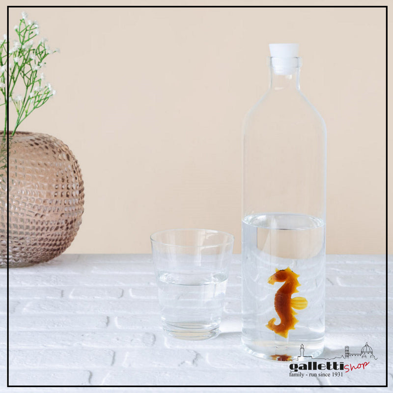 Seahorse bottle - Borosilicate glass