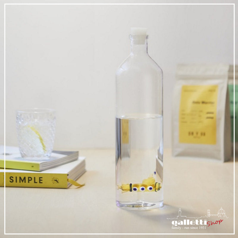 Yellow Submarine bottle - Borosilicate glass