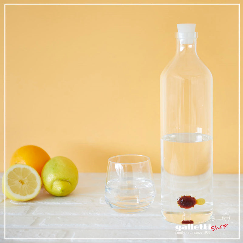 Puffer fish bottle - Borosilicate glass