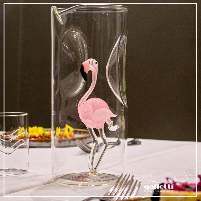 Massimo Lunardon Flamingo Water Pitcher
