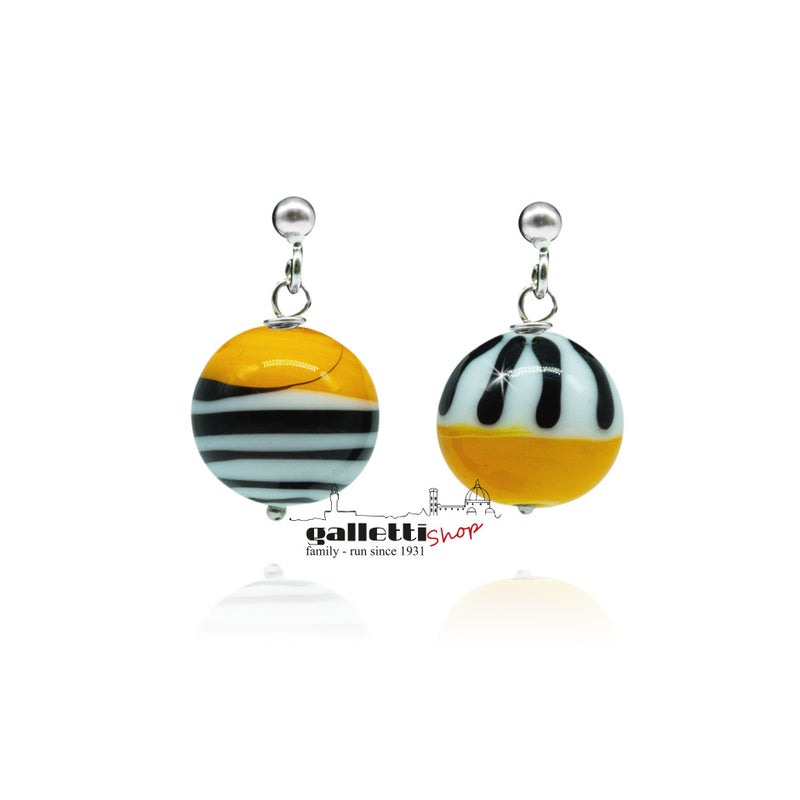 Murano glass D&T Parure - Graphic
